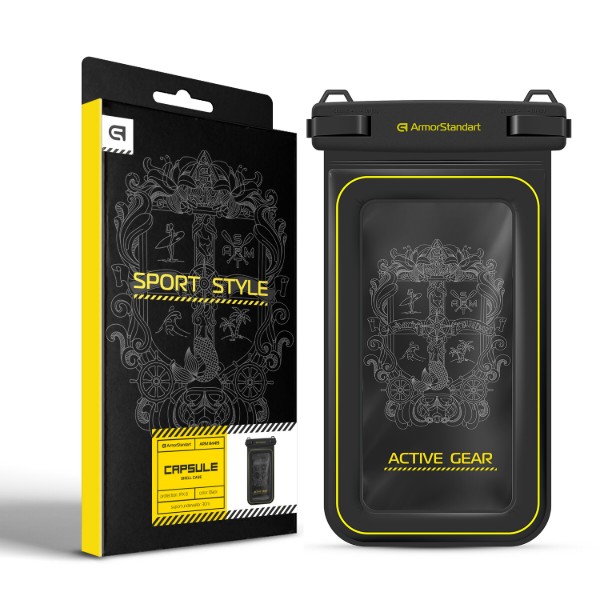 Фото - Уцінка - Чохол для смартфону Armorstandart Capsule Shell Black (ARM84419)